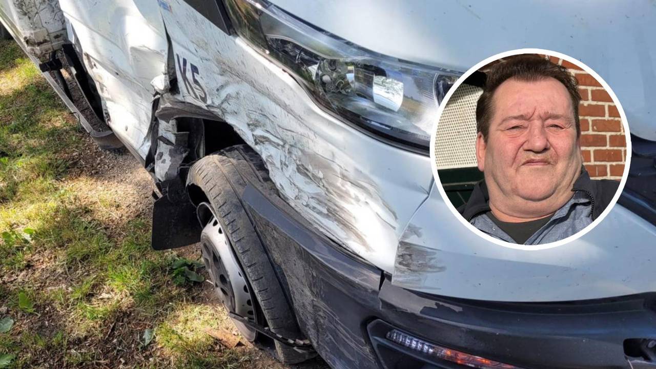 Peter Ooms overleefde twee keer een ongeval dat werd veroorzaakt door een bestuurder onder invloed van alcohol (foto's: Peter Ooms/Omroep Brabant).