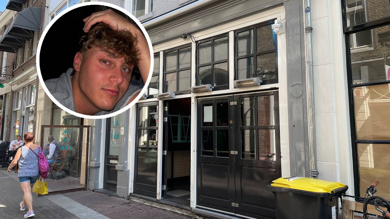 Café Lalalaa, waar Lucas Cornelissen werkte.