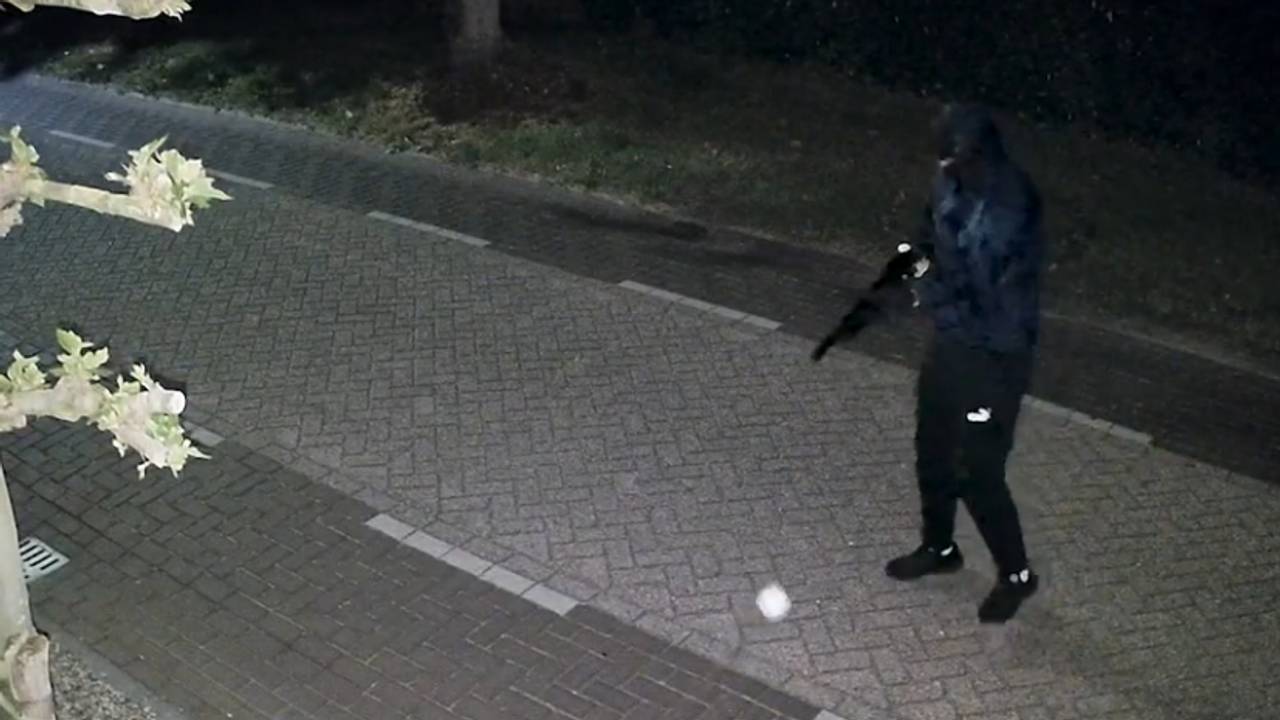 De schutter (foto: Politie Eenheid Oost-Brabant).