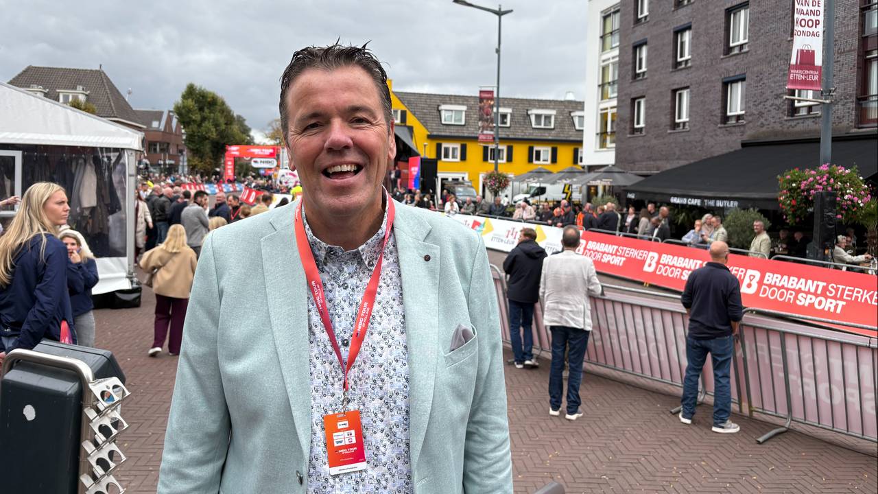 Ronnie Buiks, voorzitter van de Profwielerronde Etten-Leur (Foto: Juul ten Haaf).