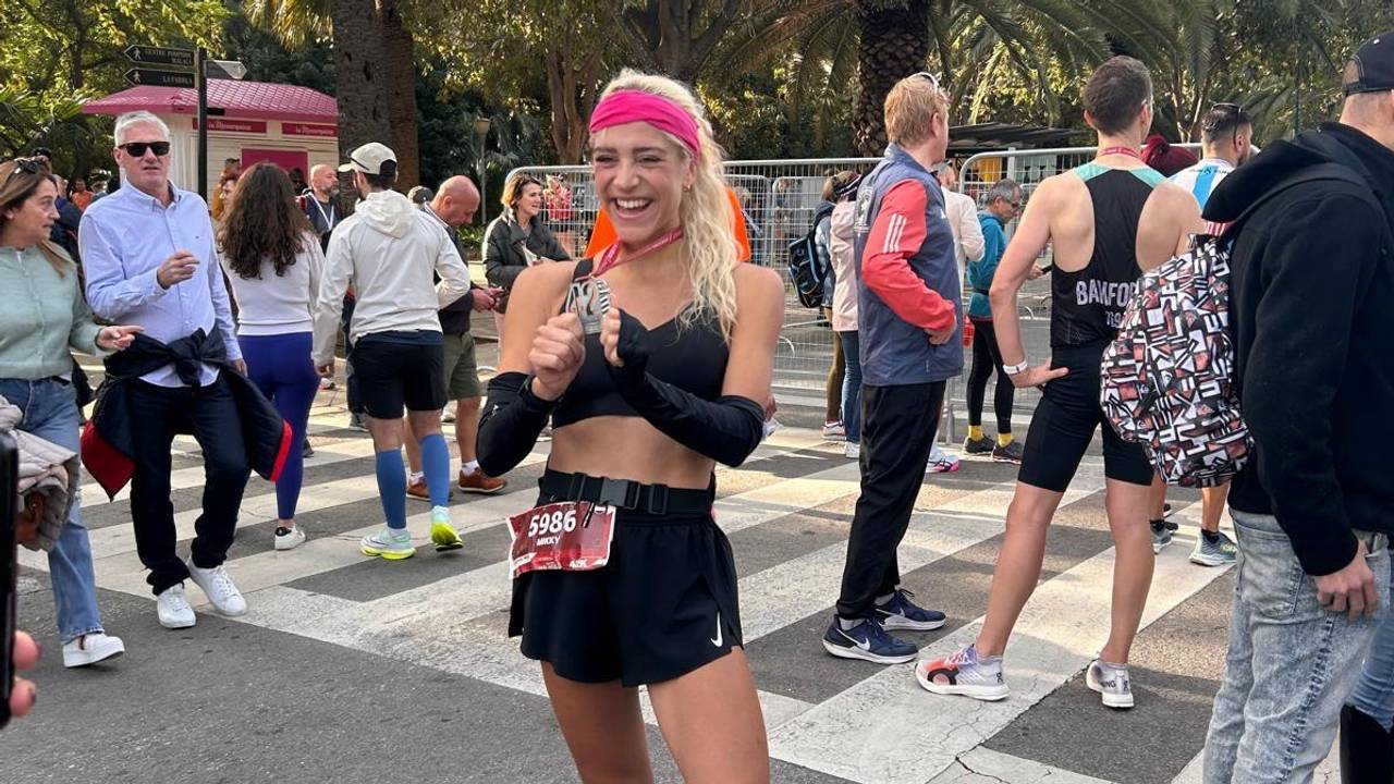 Mikky Keetels is één van de snelste marathonloopsters van Nederland (privéfoto).