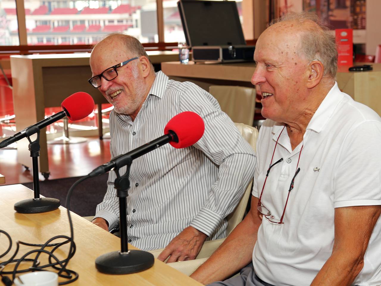 Willy en René van de Kerkhof (foto: Karin Kamp).