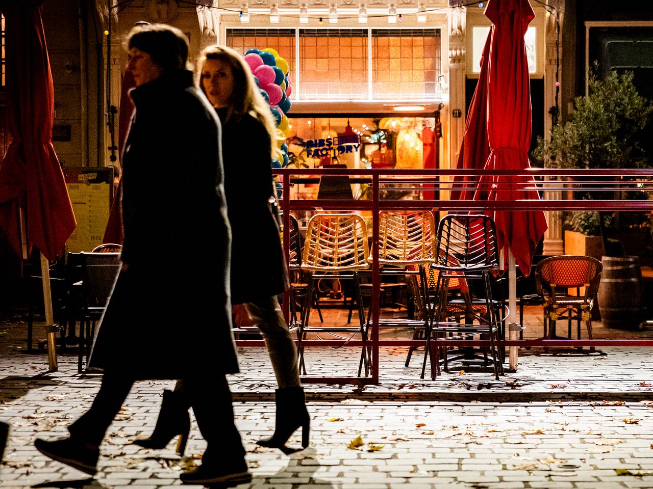 Horecagelegenheden, zoals hier in Breda, zijn dicht (foto: Jeffrey Groeneweg/ANP).