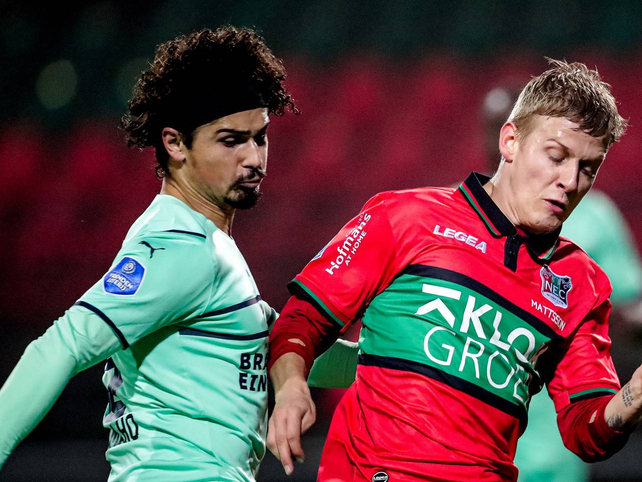 André Ramalho in duel met doelpuntenmaker Magnus Mattsson (Foto: OrangePictures)