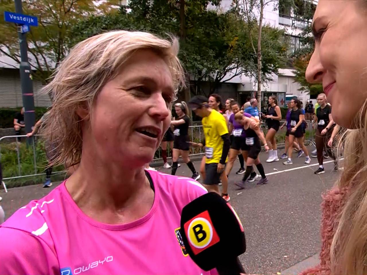 Voor Ingrid was haar laatste halve marathon emotioneel: 'Kloteziekte'