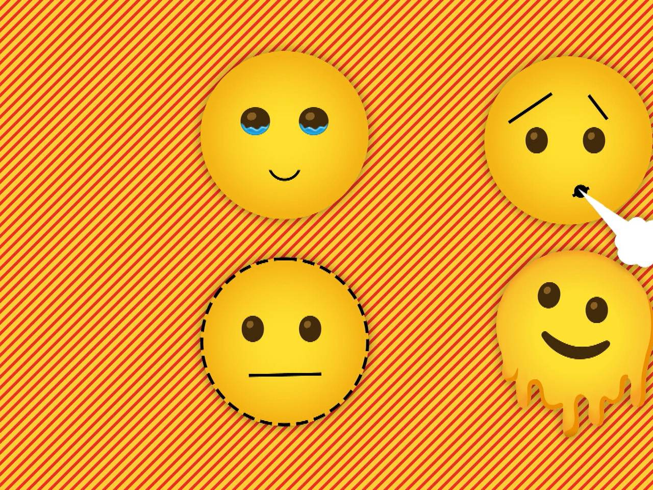 Deze vier emoji's komen eraan (foto: Omroep Brabant).