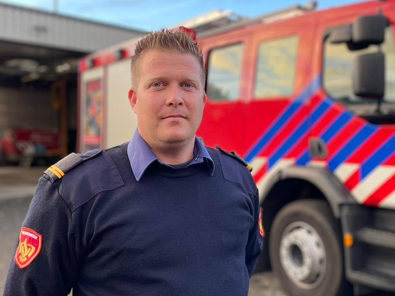 Postcommandant Danny Janssen (foto: Erik Peeters).