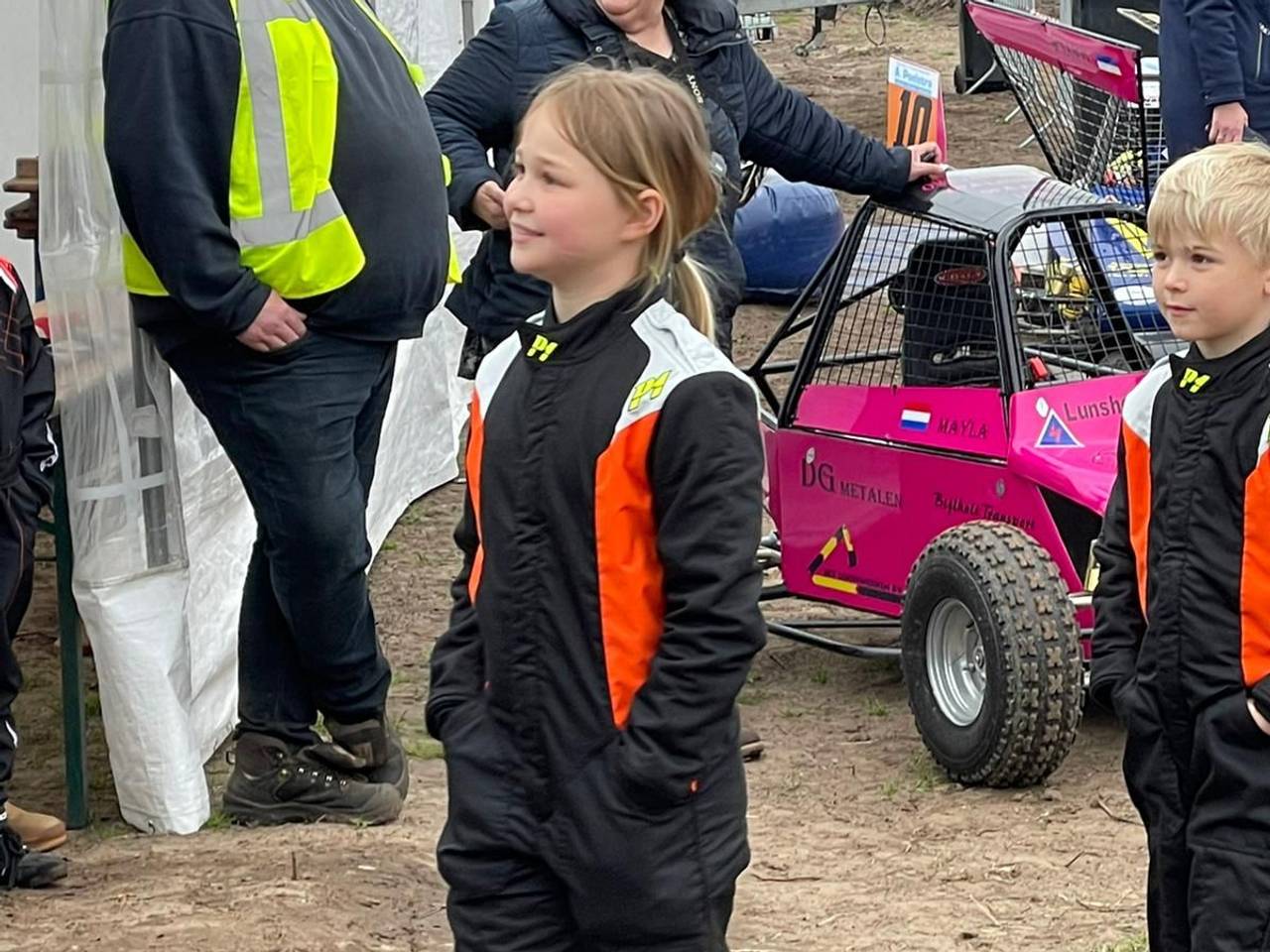 Nora en Jan de Rooy junior (foto: Gerard de Rooy).