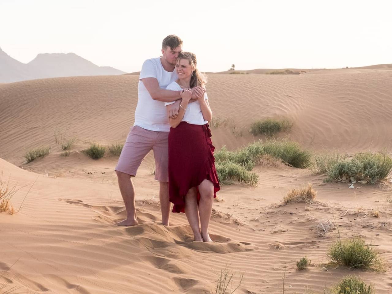 Tamara en Rico in Marokko. Foto: Blik en Bloos Fotografie