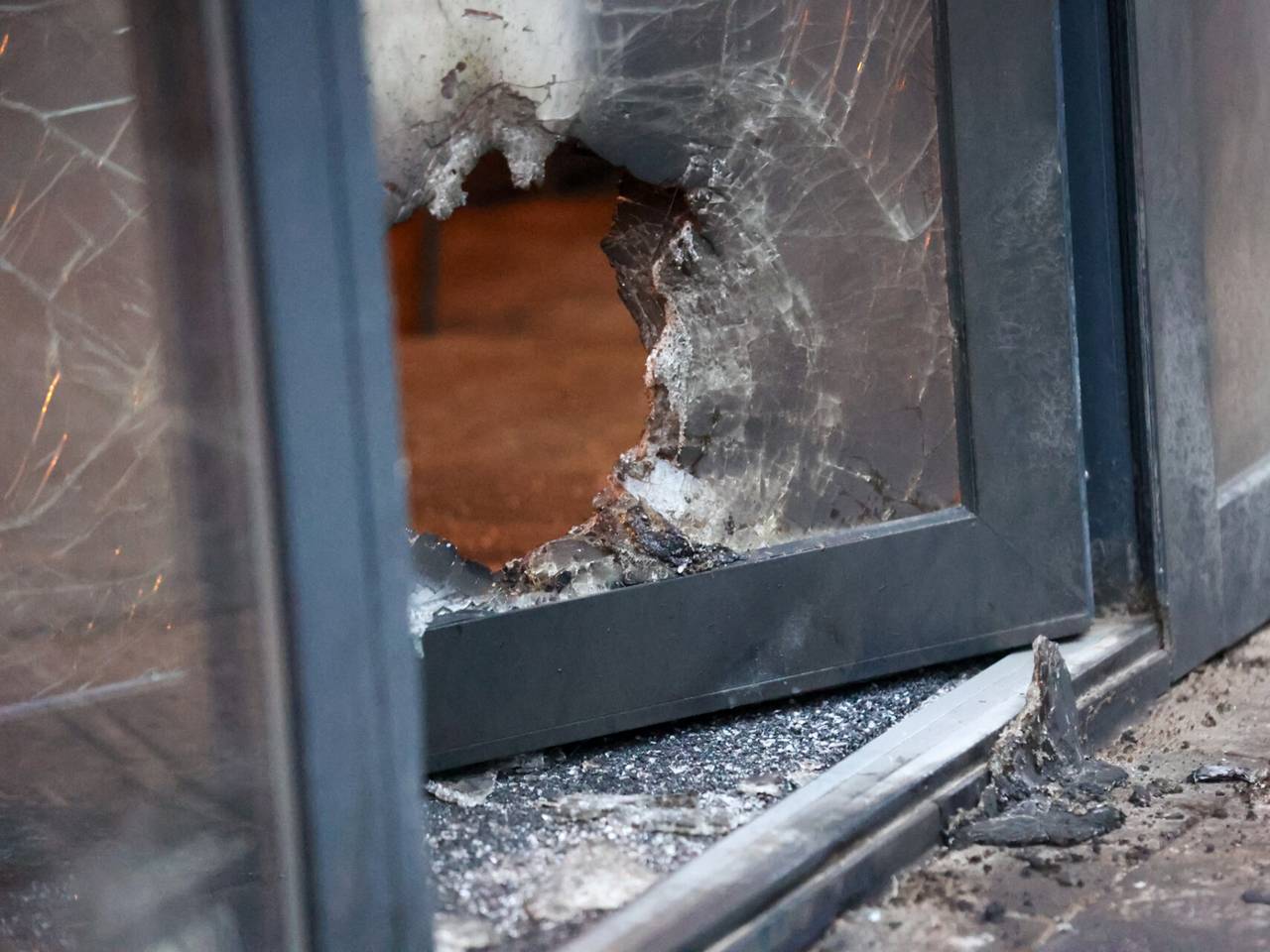 Explosie bij een restaurant in Eindhoven (foto: Arno van der Linden/SQ Vision).