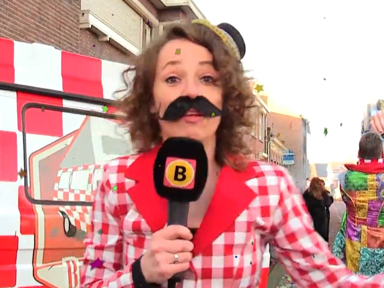 Hannelore op pad met 't Brabants Buske tijdens carnaval
