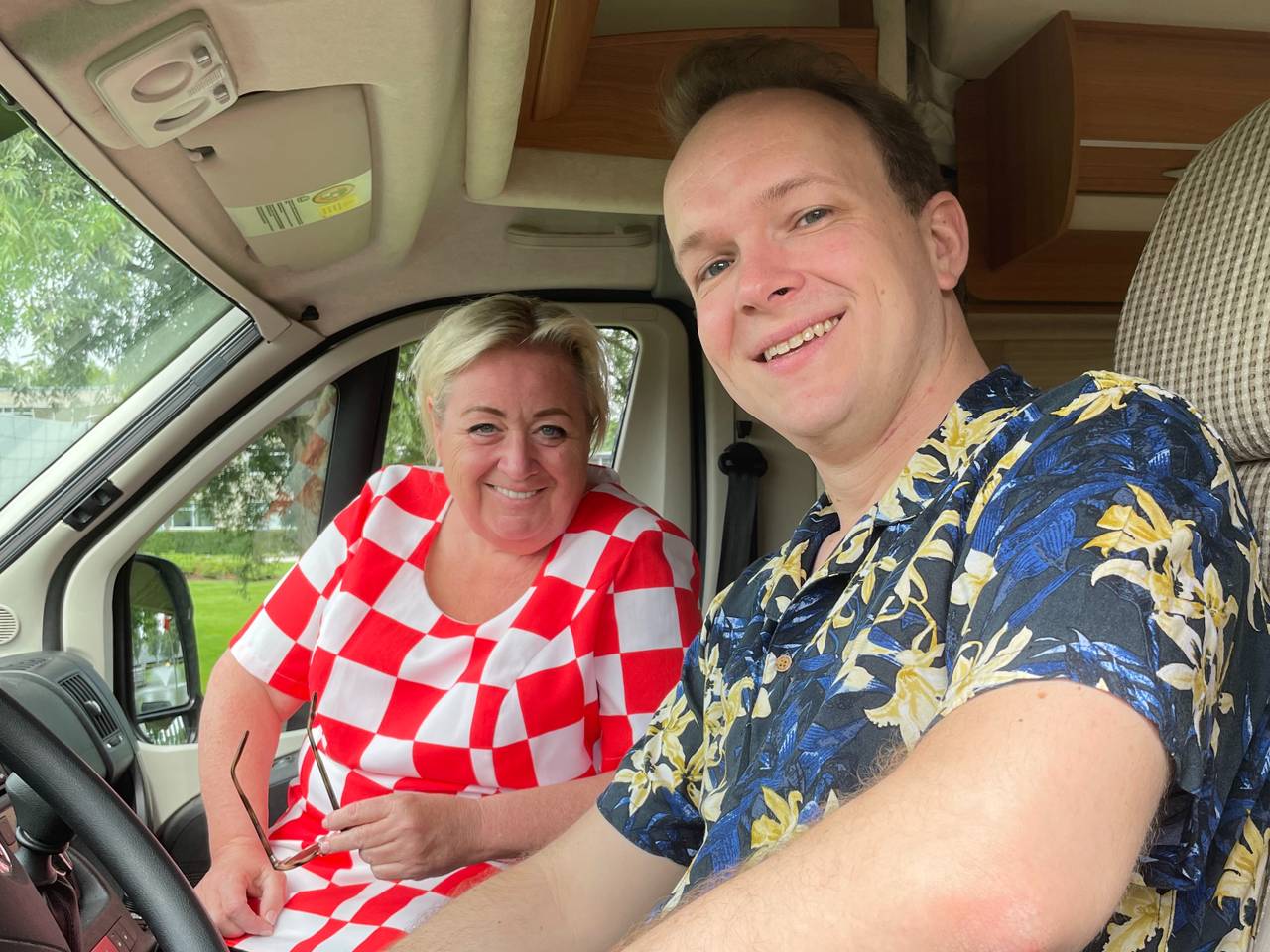 Graat & De Laat vanaf de camping