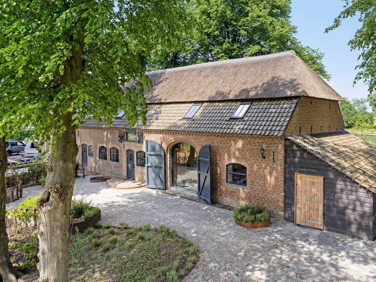 De boerderij aan de Kreijtenberg in Milheeze (foto: Van Helvoort Makelaardij).