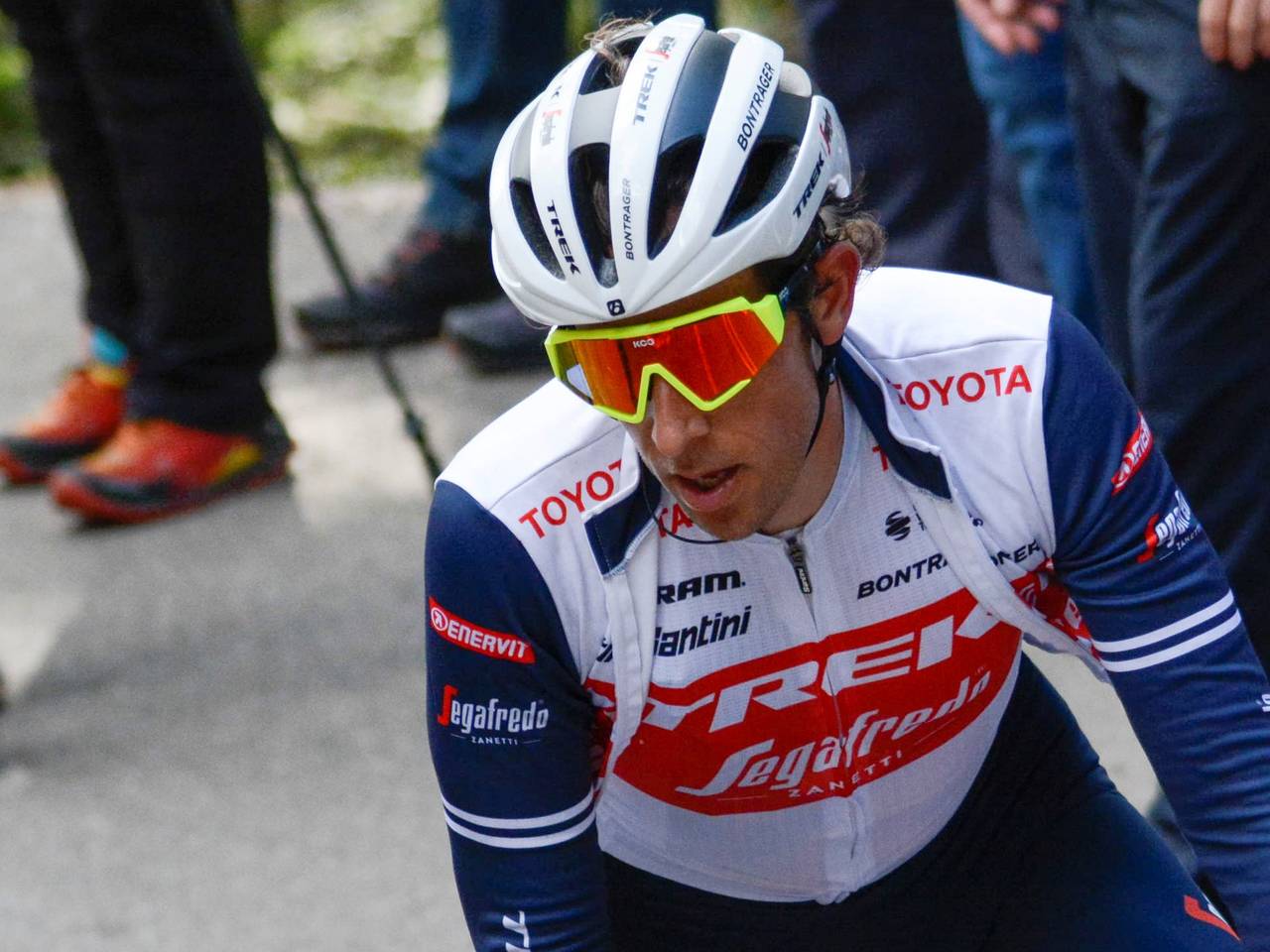 Koen de Kort eerder dit jaar in de Ronde van Italië