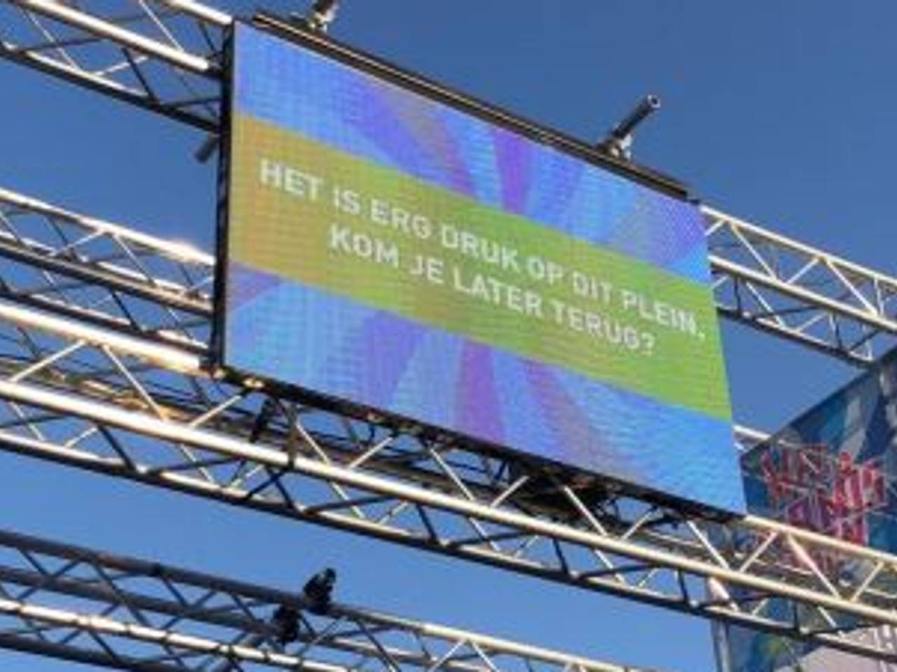 Pleinen en terrassen in Uden zijn vol.