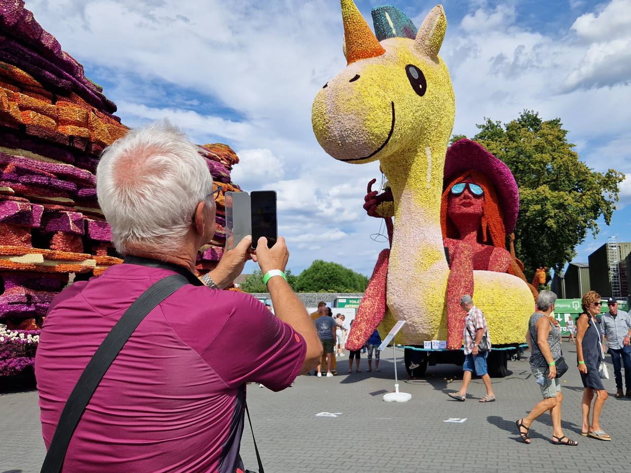 Kijkdag Bloemencorso Zundert (foto: Noël van Hooft)