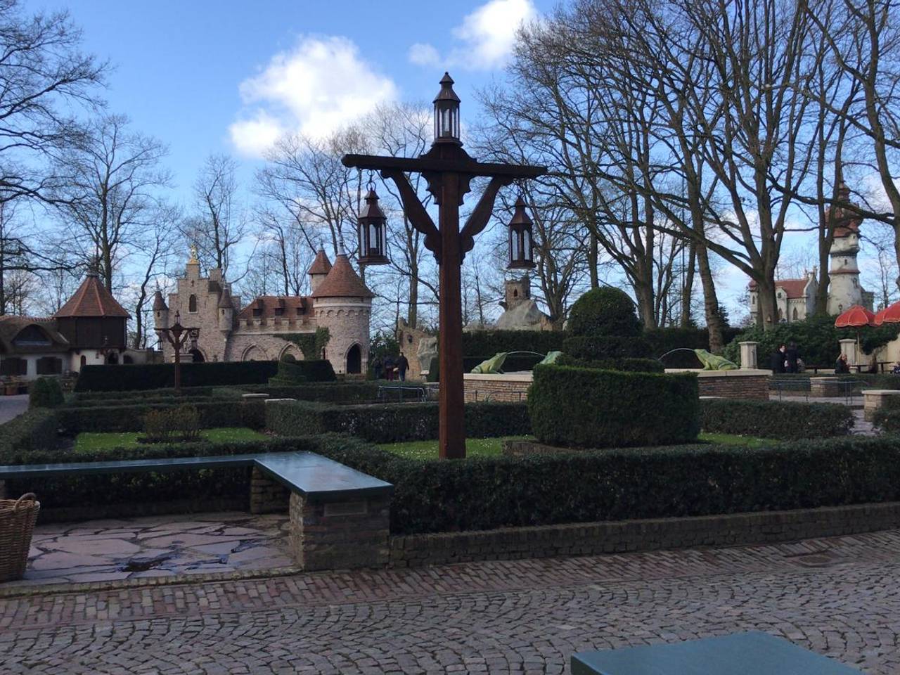 Zo rustig is het in de Efteling.