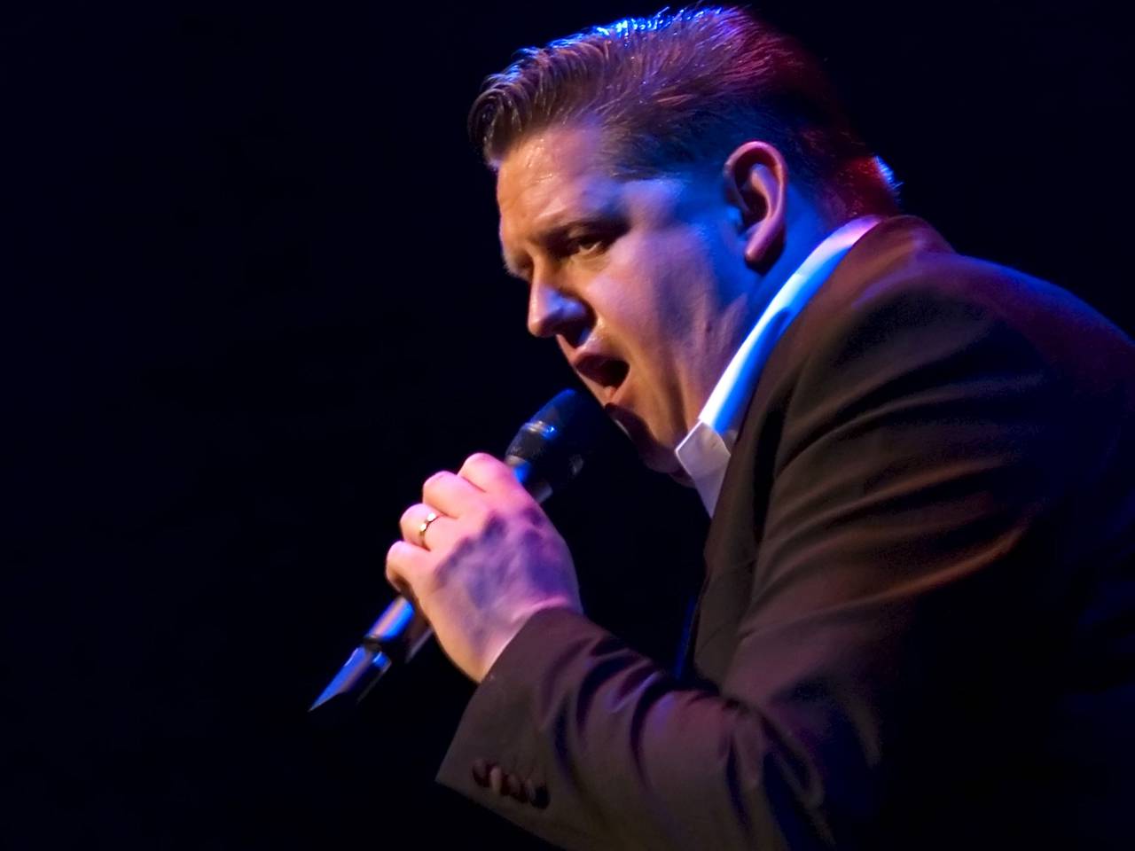 Mark Elbers werd de 'Nuenense Elvis' genoemd.