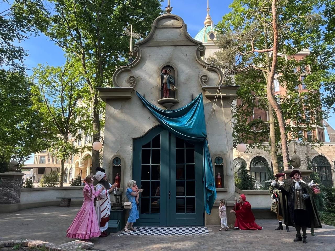 Arabische prinses op de erwt vanaf vandaag te bewonderen in de Efteling