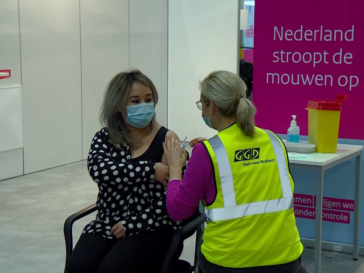 Sanna kreeg opnieuw de eer (foto: Omroep Brabant).