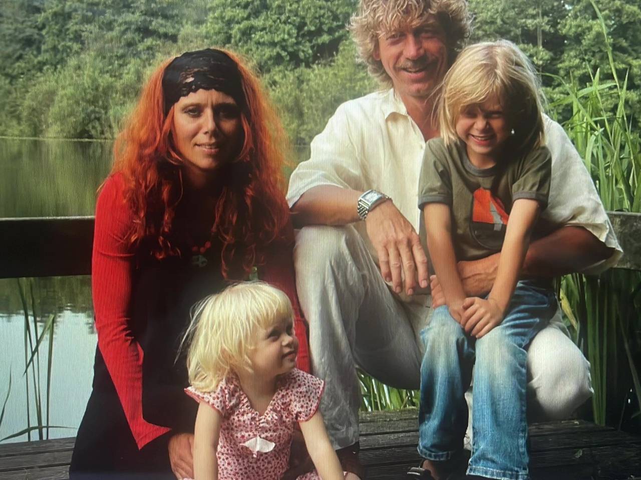 Patricia, Julia, Ruud en Lucas