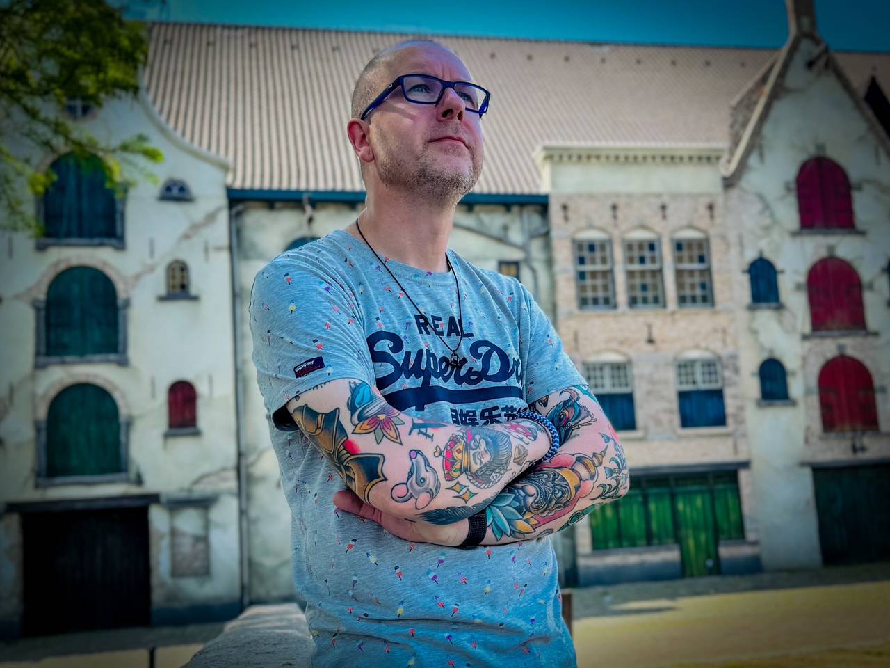 Joost Majoor in de Efteling (eigen foto).