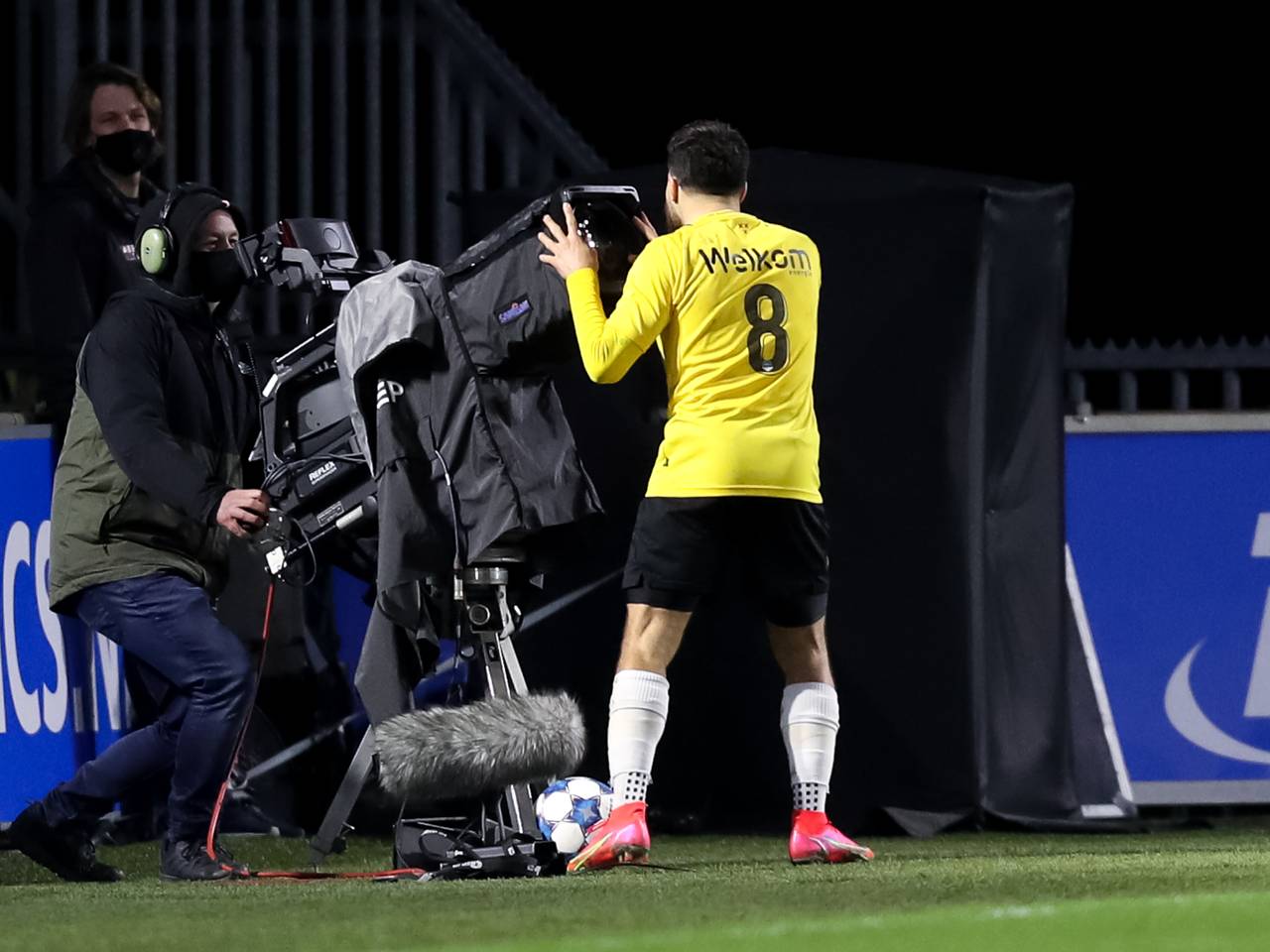 Mounir El Allouchi over de winst van NAC op De Graafschap en zijn goal.