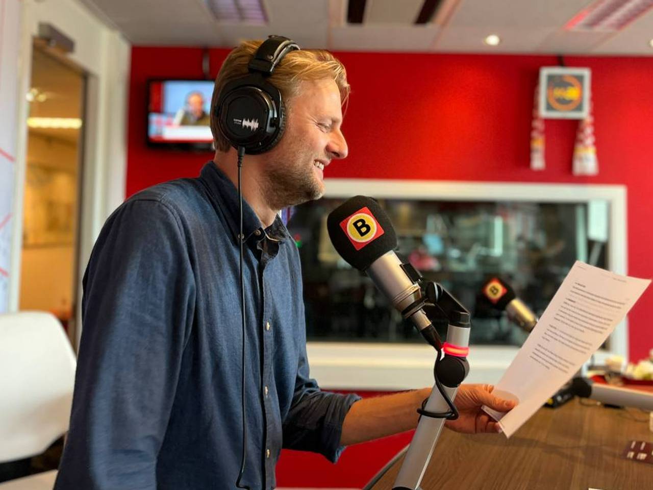 Nieuwslezer Niek de Vries.