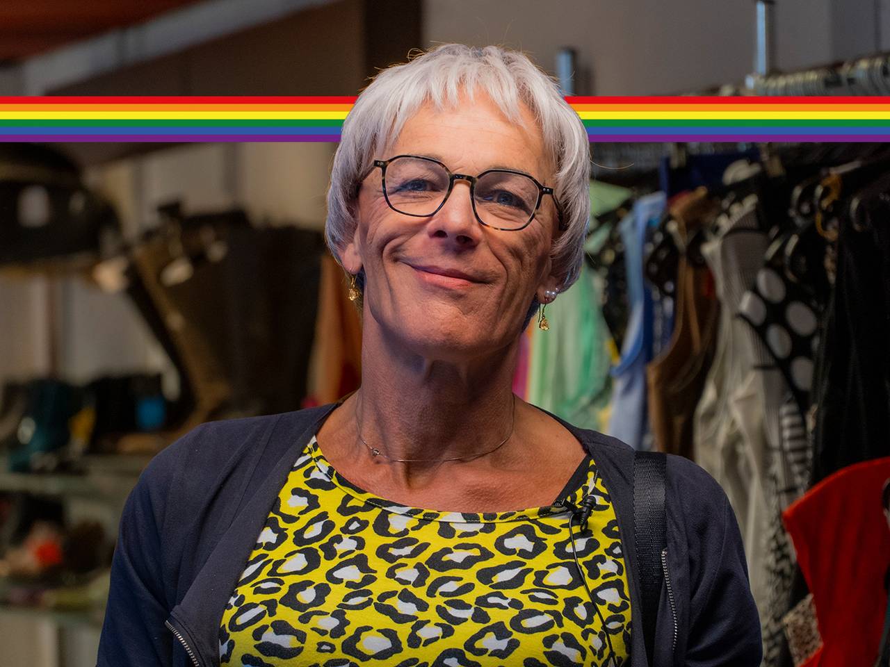 Gerrie is op latere leeftijd in transitie getreden.