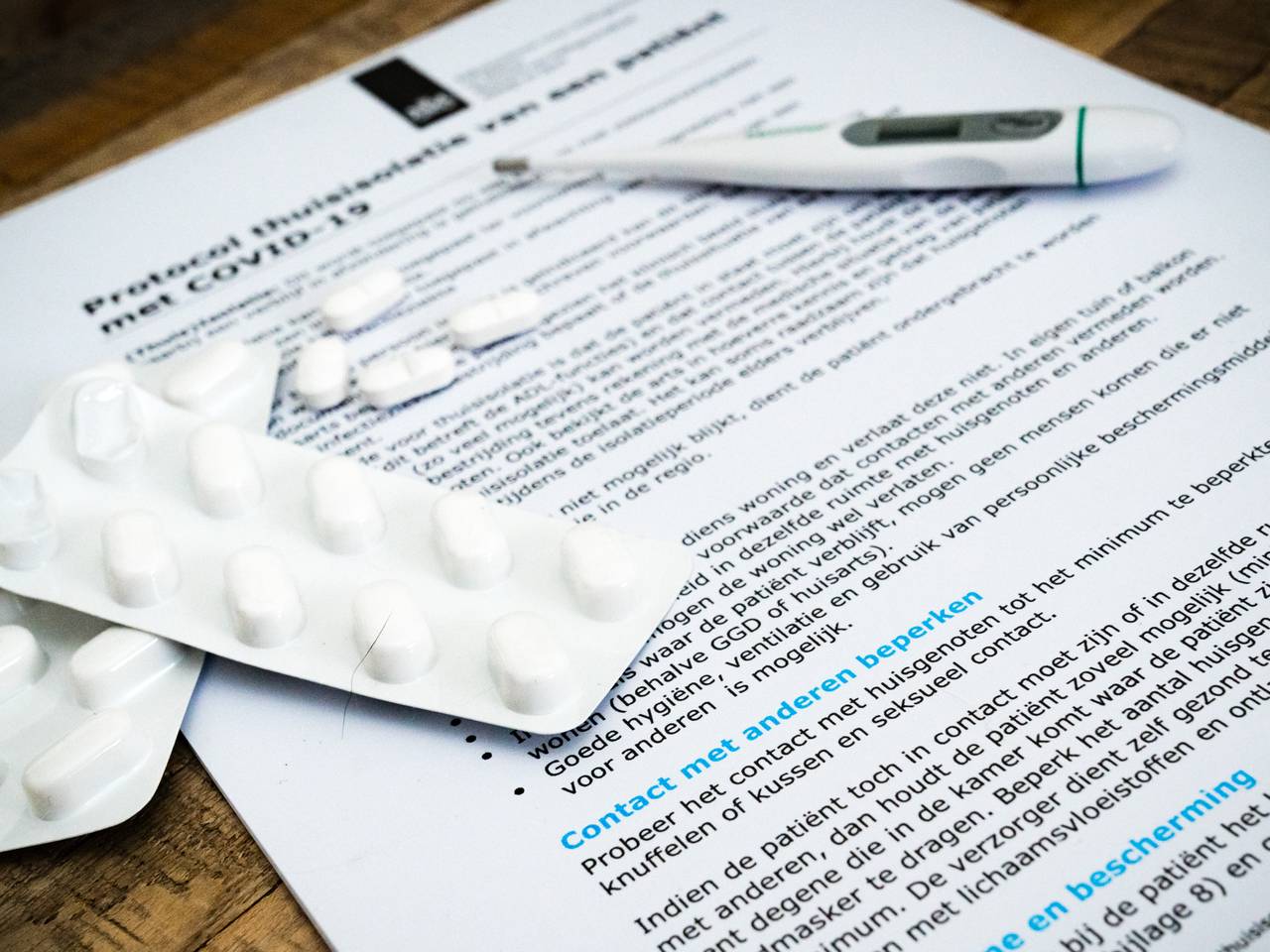 Het protocol voor thuisisolatie van patiënten besmet met het coronavirus Covid-19 (foto: ANP).