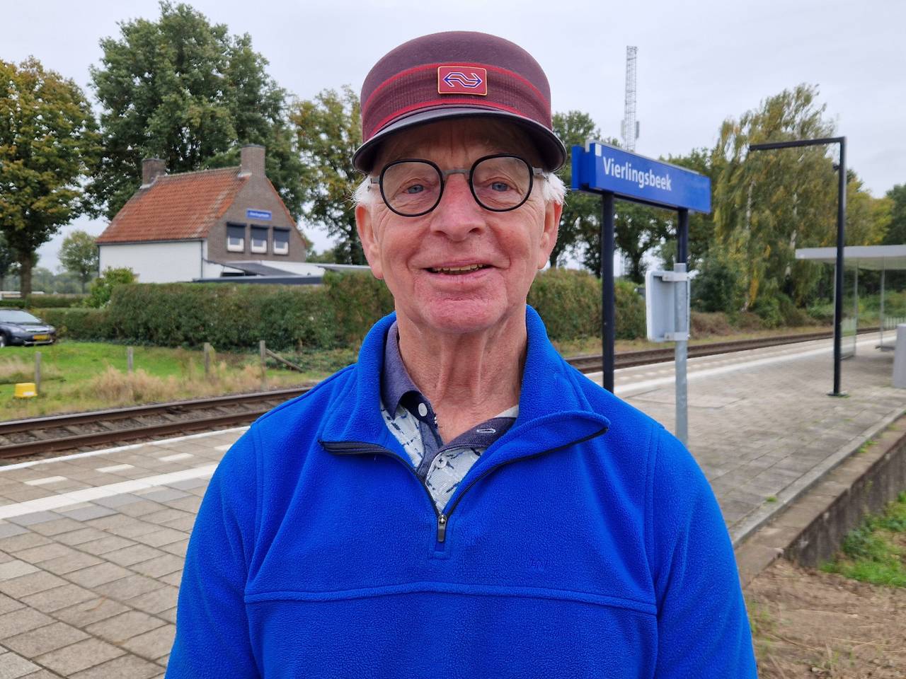 Oud-machinist Huub (73) woont waar hij altijd wilde zijn