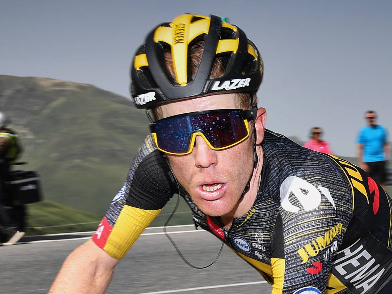 Zieke Kruijswijk uit Tour de France