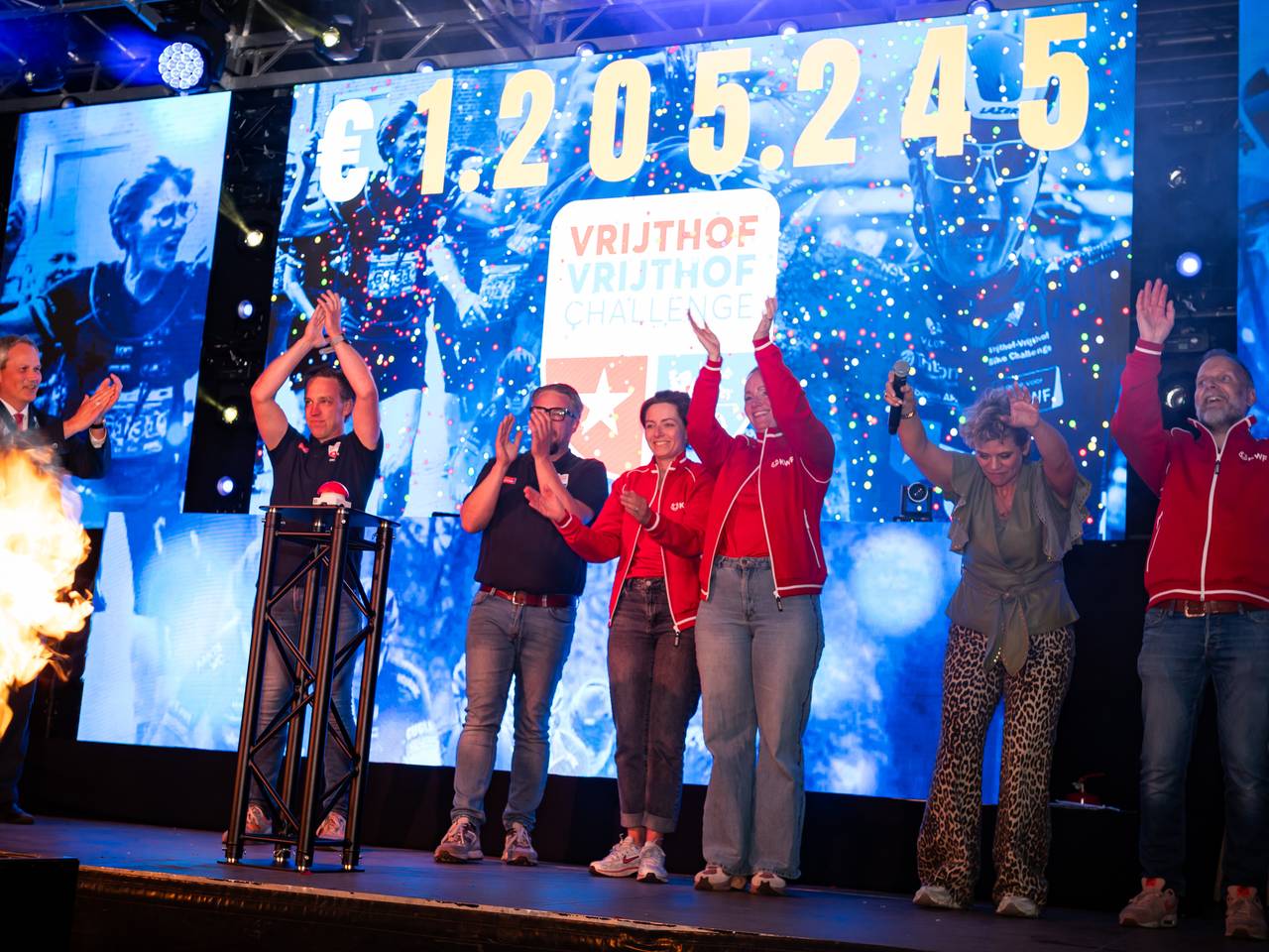 Dit jaar werd ruim 1,2 miljoen euro opgehaald (foto: Vrijthof-Vrijthof Challenge).