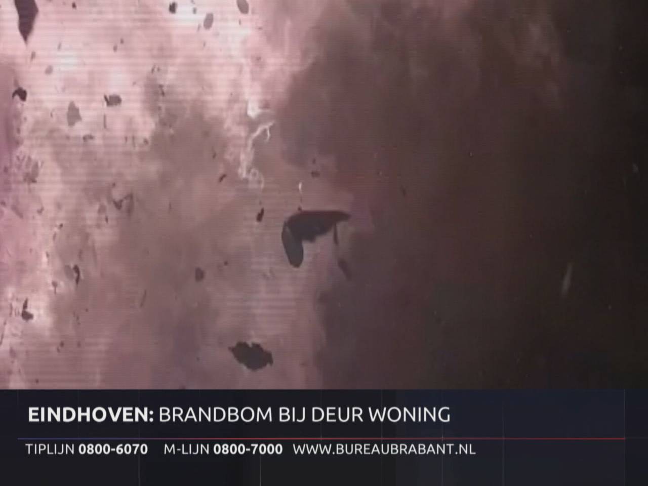 Enorme explosies in een woonwijk in Eindhoven