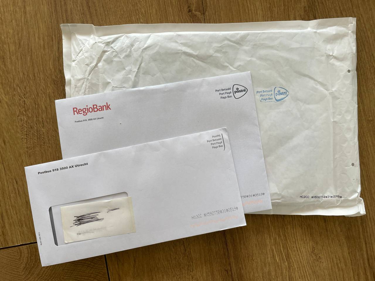 Wel bezorgde post (foto: Hans Janssen).