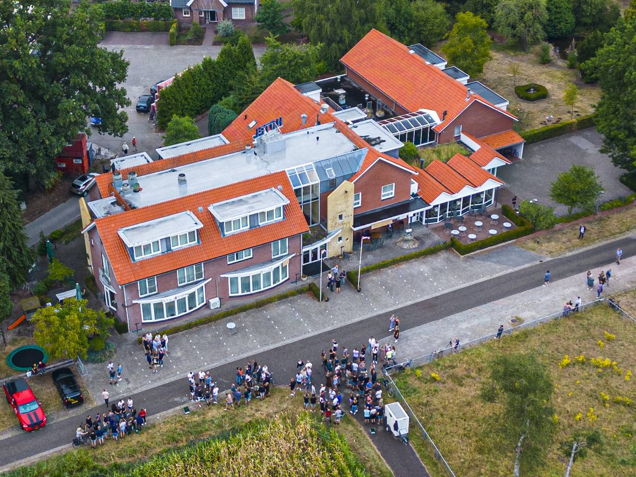 Het hotel in Tubbergen (Foto: ANP).