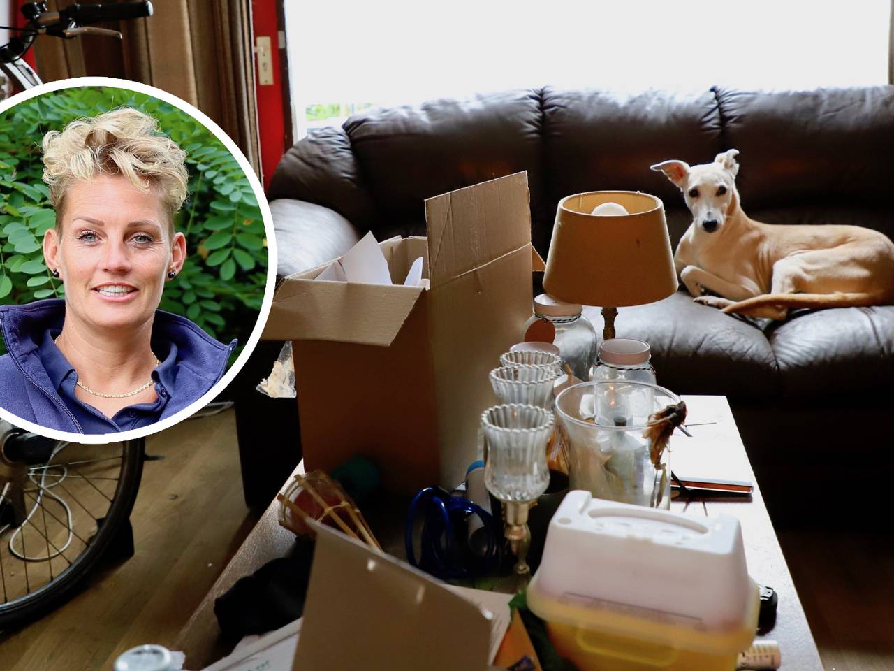 Simone komt bij veel mensen thuis over de vloer (foto's: Lobke Kapteijns).