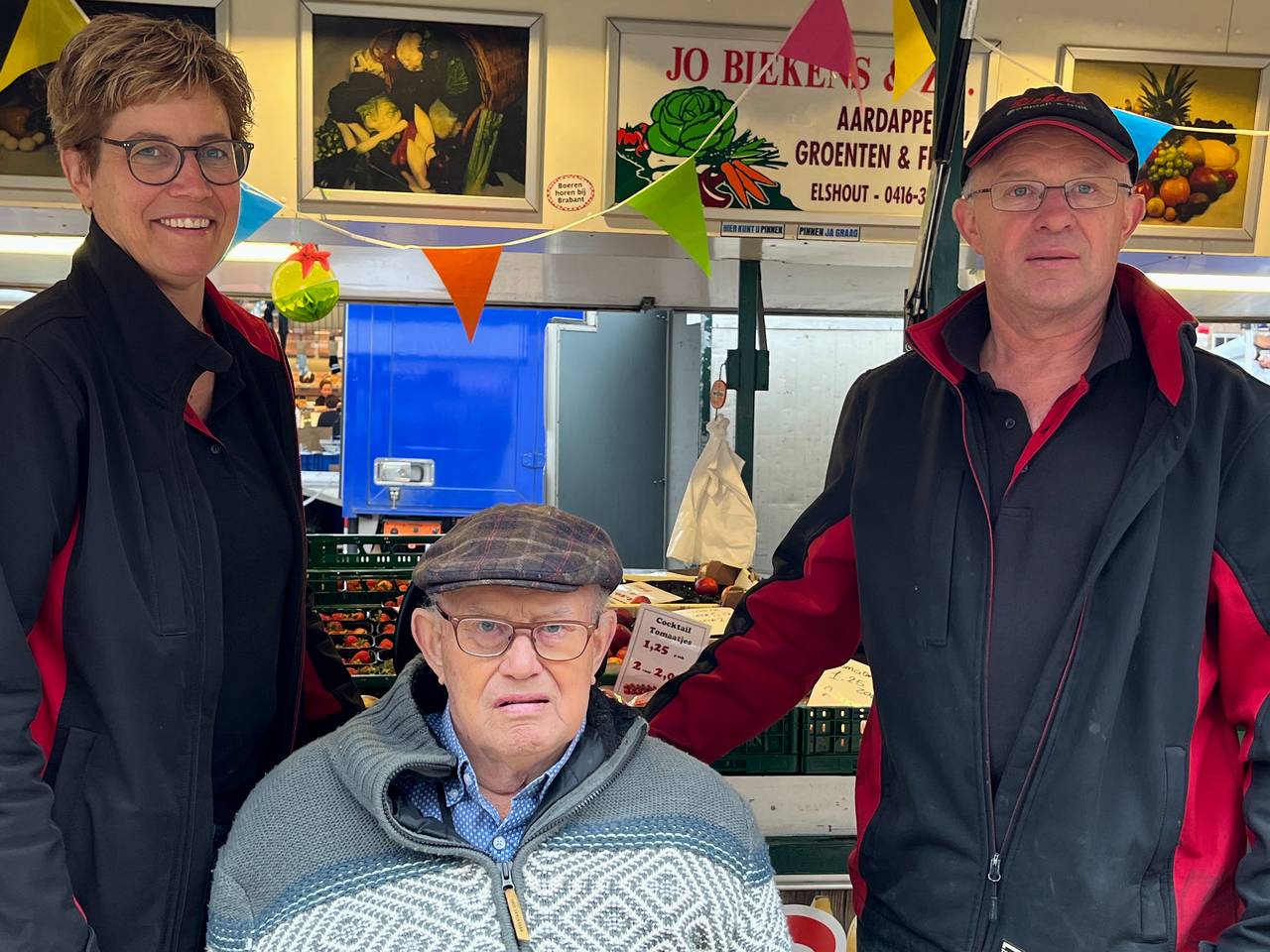 Groentekraam van Joan stopt na 60 jaar: 'Nu wil ik gaan genieten'