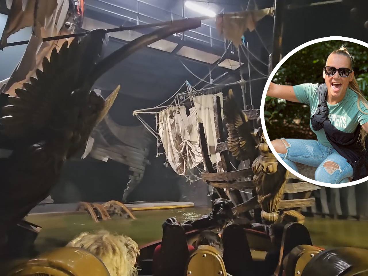 Noodverlichting Vliegende Hollander aan door storing: ‘Uniek ritje’