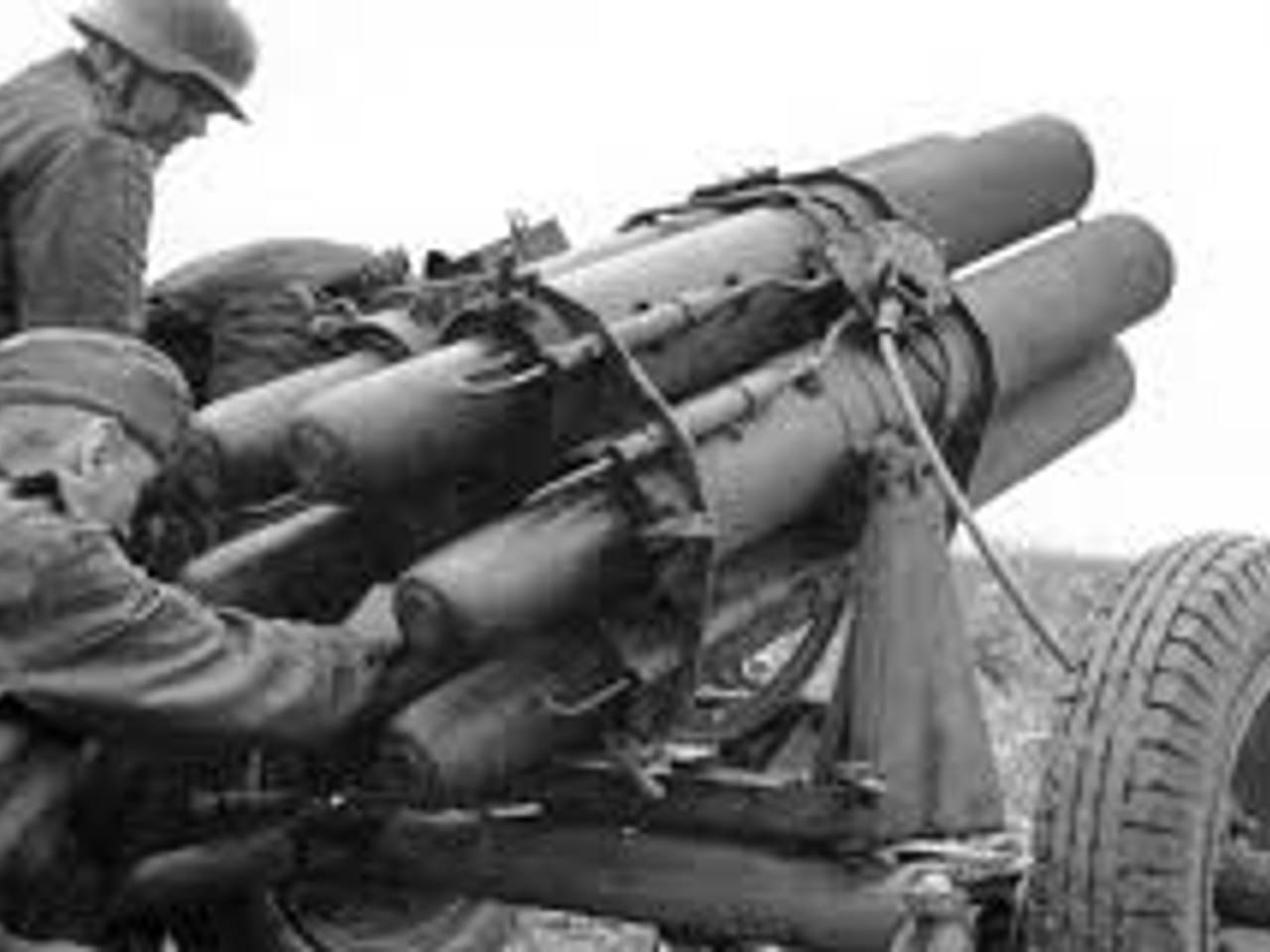 Nebelwerfer in actie (foto: archief)