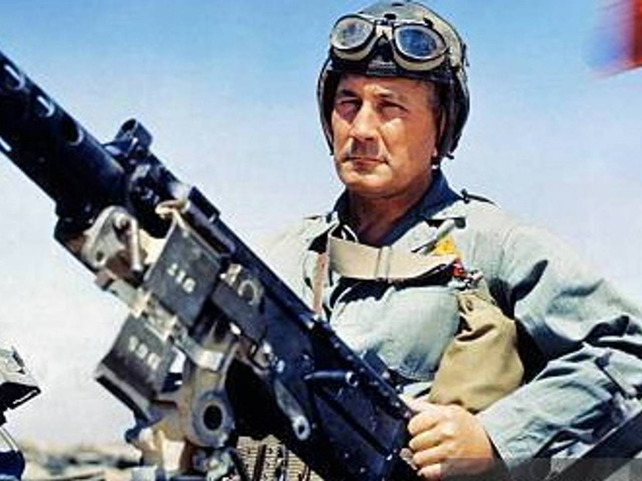 Generaal Sylvester van het '7th' (foto: archief)