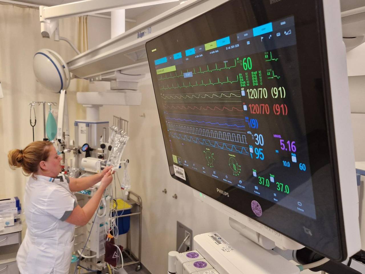 Minder piepjes en alarmen moeten zorgen voor meer rust in het Catharina