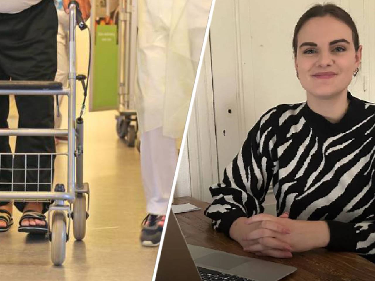 Zorgmedewerker Aniek (24) maakt heel wat mee.