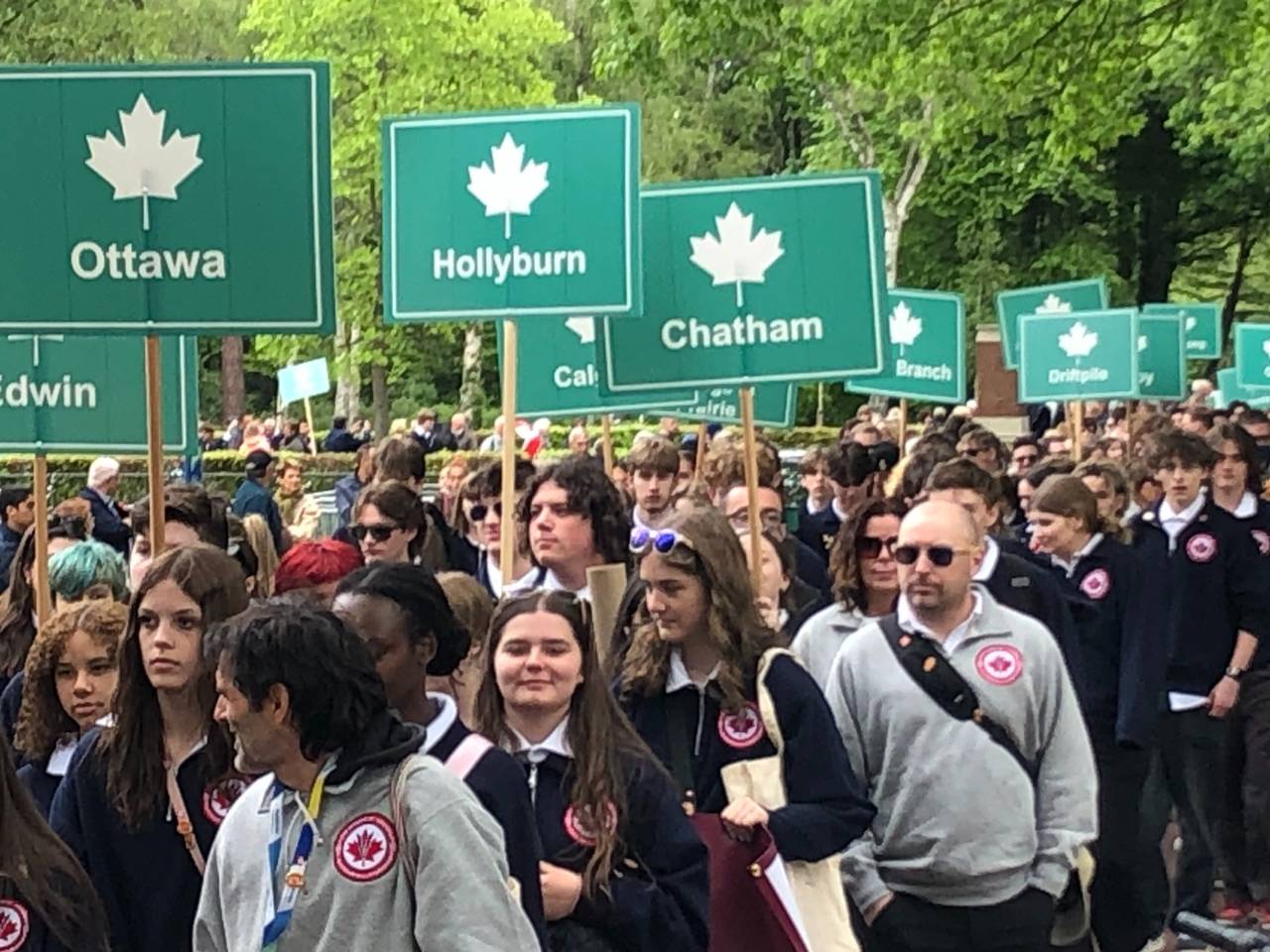 1000 Canadese studenten herdenken landgenoten die ons bevrijdden