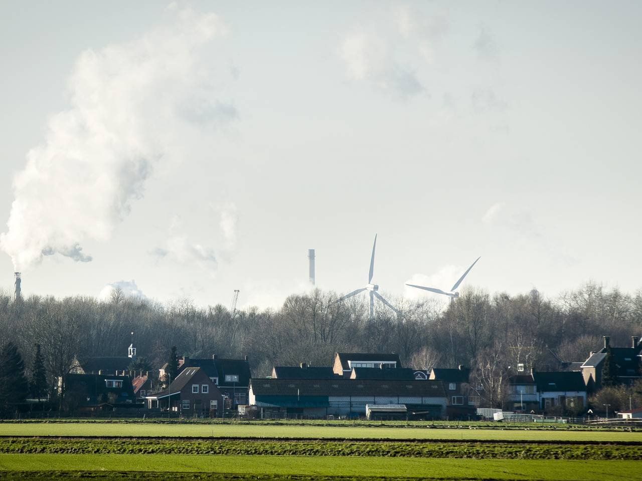 De leefbaarheid in Moerdijk staat onder druk (foto: ANP).