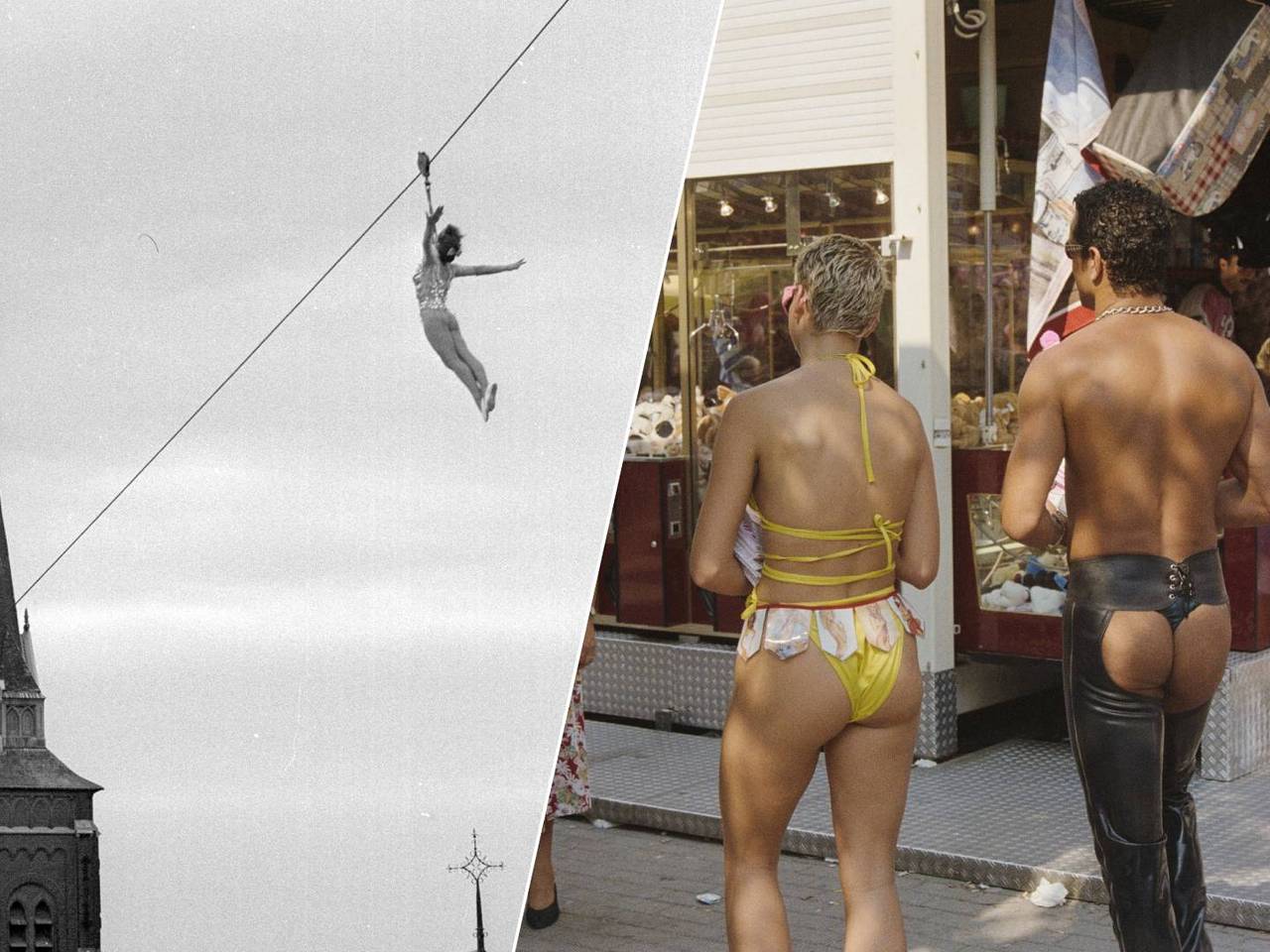 Foto's: Persbureau van Eijndhoven (links) en Multivision& Partners (rechts), Collectie Regionaal Archief Tilburg.