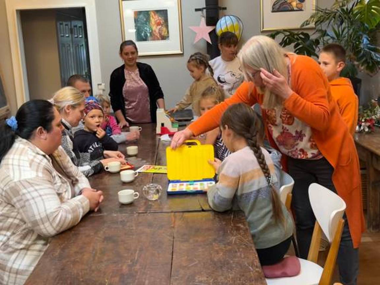 De opvang van Oekraïense vluchtelingen bij Leon Bronckers en Deborah van der Meere in Dongen