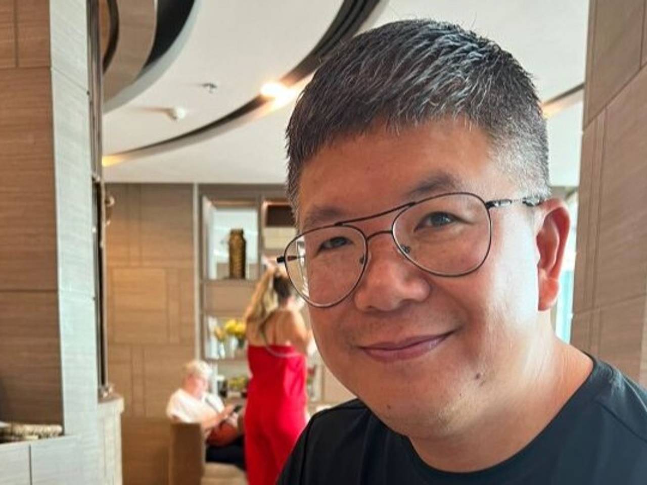 De vader van Kay (foto: familie).