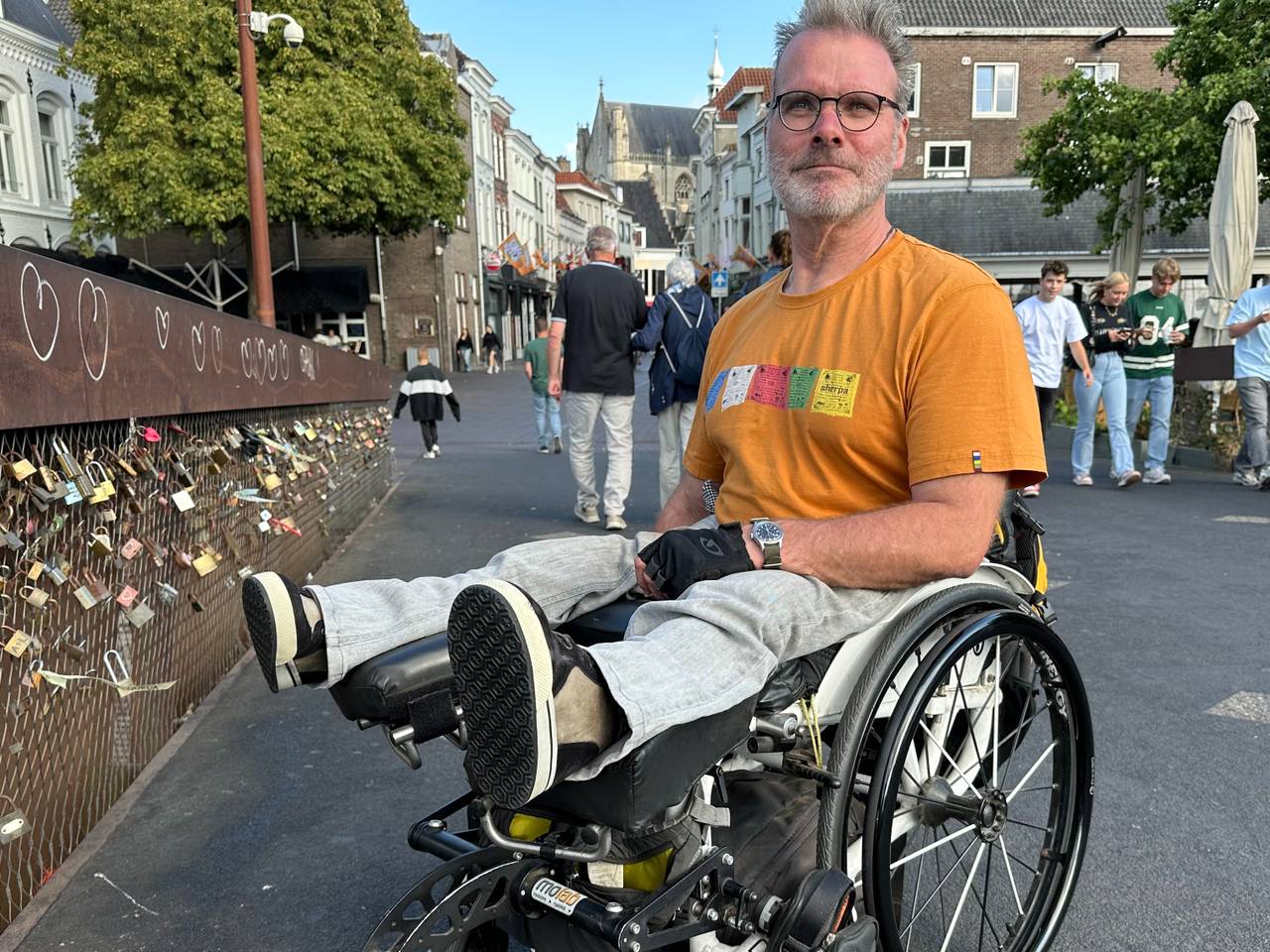 Rob Gerritsen is vrijwilliger bij Breda Barst (foto: Ronald Sträter).