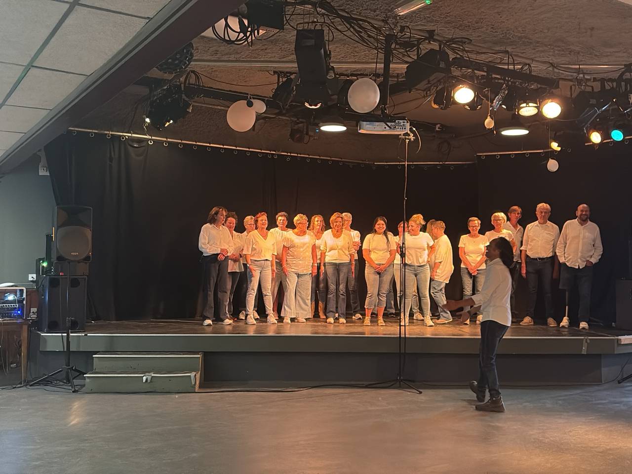 Het popkoor Zing in Engelen